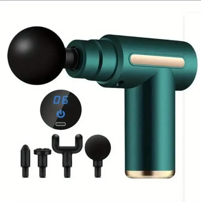 Mini Muscle Massage Gun Protable Body Massager Deep Handheld Percussion Massager For Body Back And Neck Leg - Image 7