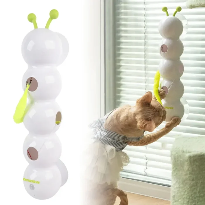 Intelligent Interactive Cat Stick Pro with Replaceable Prey Tail Suitable for Automatic Swing Durability In Multi Cat Households - Image 2