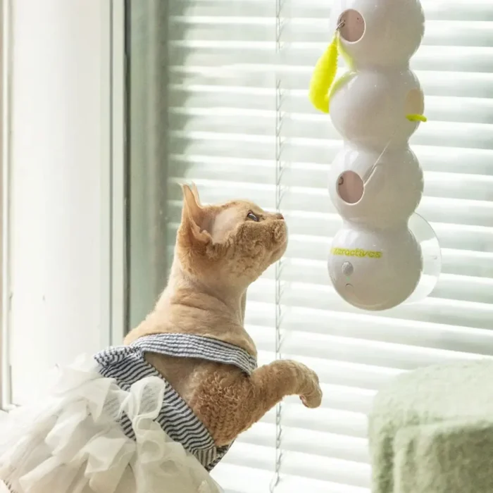 Intelligent Interactive Cat Stick Pro with Replaceable Prey Tail Suitable for Automatic Swing Durability In Multi Cat Households - Image 3